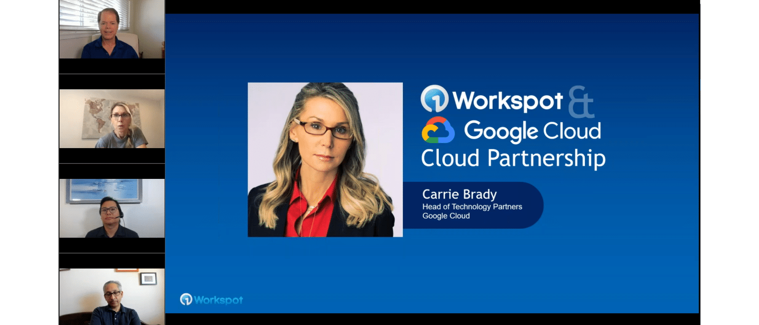 Workspot and Google Cloud Carrie Brady